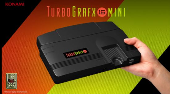 E3：科乐美推出新主机TurboGrafx-16Min